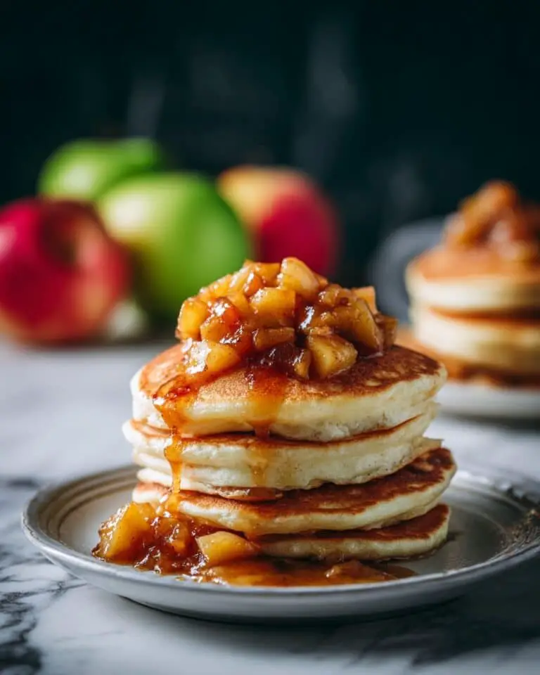 Brown Butter Apple Pancakes Recipe