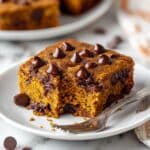 Pumpkin Cake with Chocolate Chips Recipe