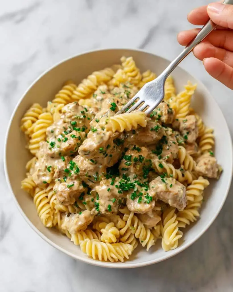 Slow Cooker Beef Stroganoff Recipe