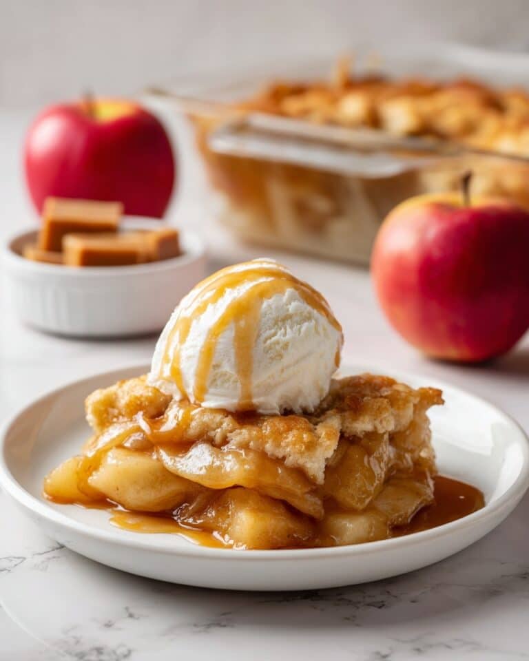 Caramel Apple Dump Cake Recipe
