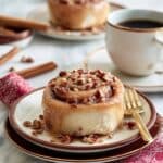Sticky Pecan Cinnamon Rolls with Caramel-Topped Filling Recipe