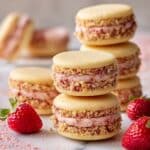 Strawberry Shortcake Ice Cream Sandwiches Recipe