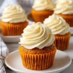 Pumpkin Cupcakes with Browned Butter Maple Frosting Recipe