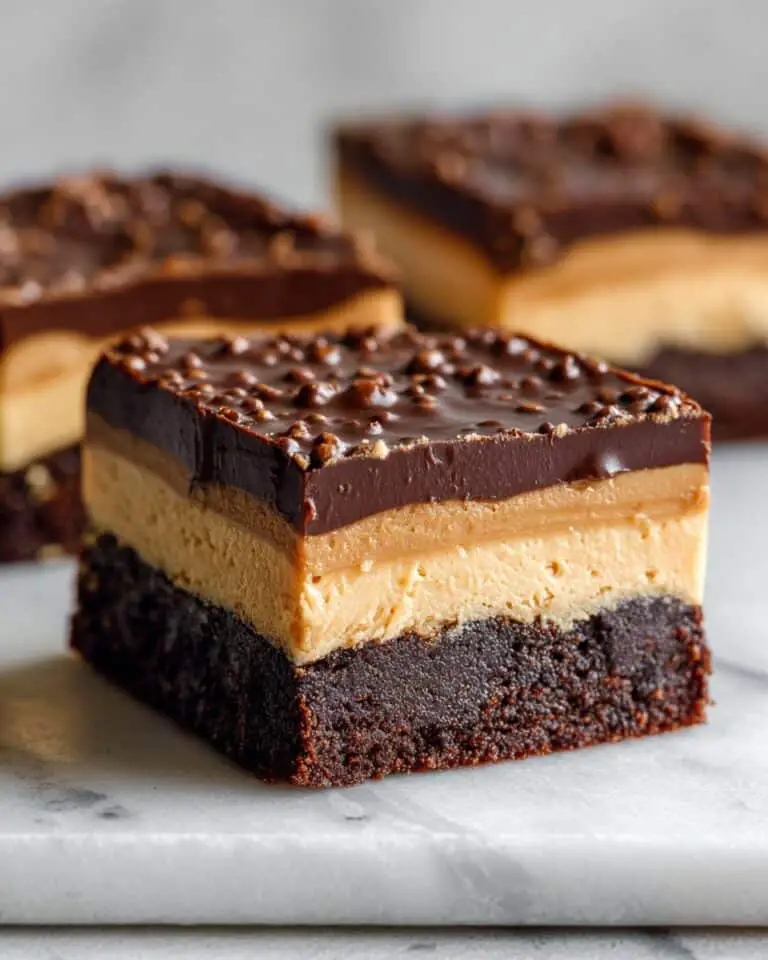 Peanut Butter Brownie Bars Recipe