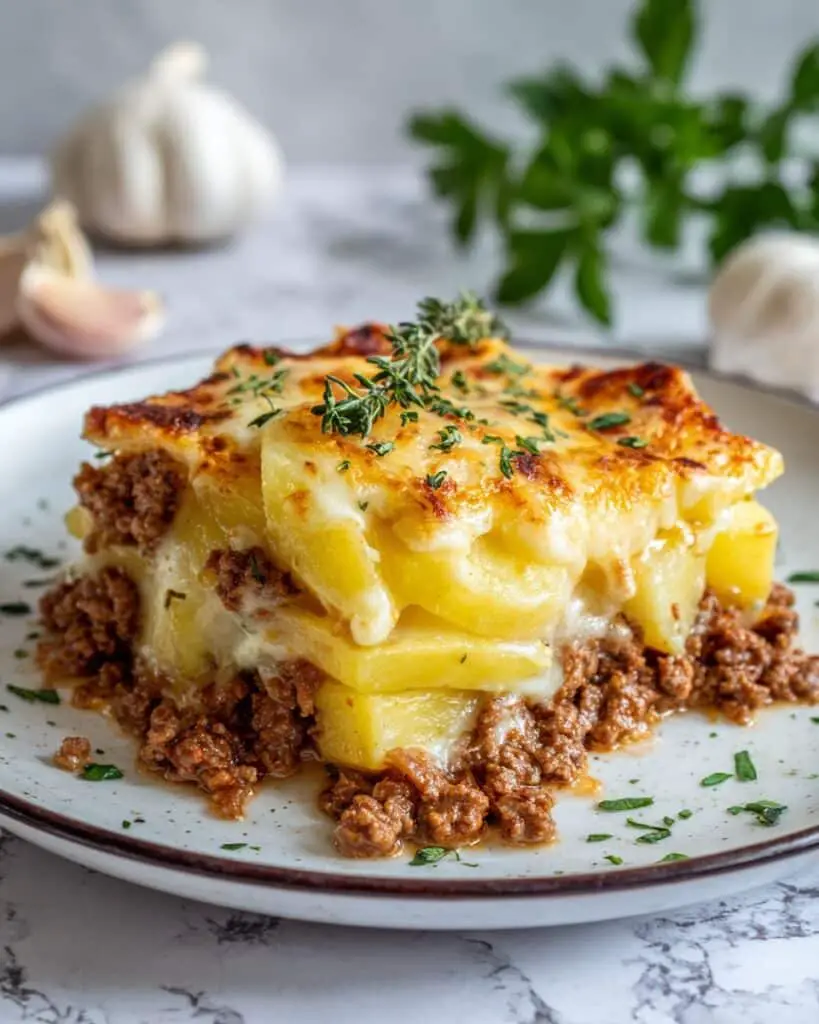 Hamburger Potato Casserole Recipe