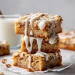 Maple Nut Blondies Recipe
