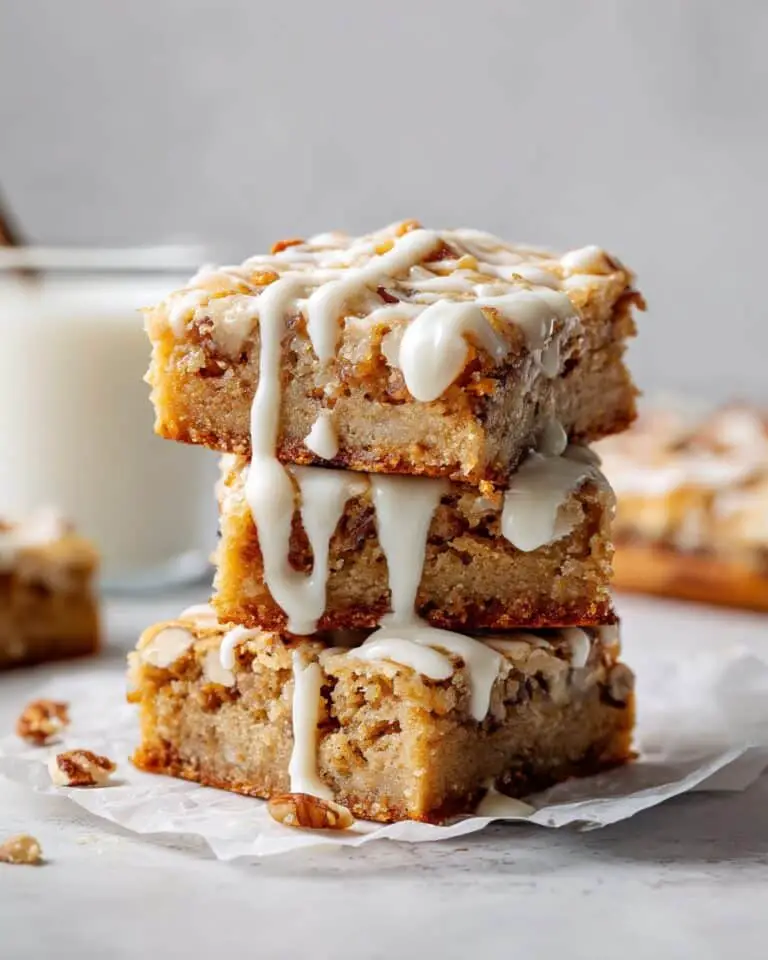 Maple Nut Blondies Recipe