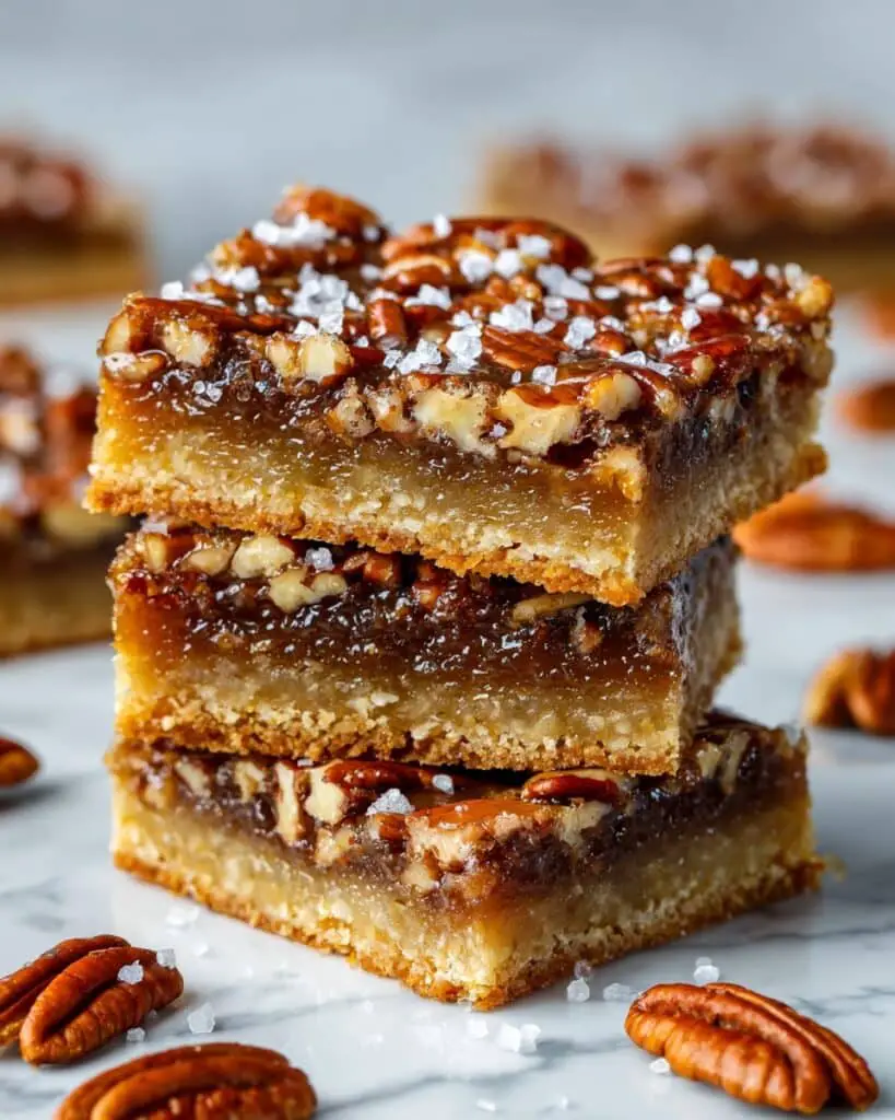 Maple Pecan Pie Bars Recipe