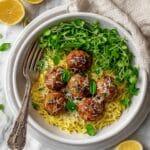 Lemon Butter Chicken Meatballs Recipe