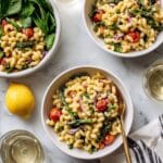 Roasted Veggie Feta Pasta Recipe