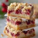 Cranberry White Chocolate Blondies Recipe