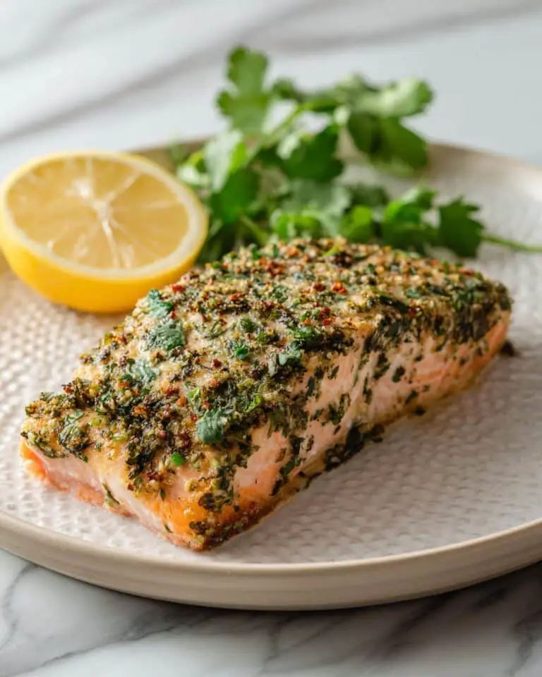 Basil Baked Salmon Recipe