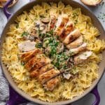 Garlic Parmesan Chicken Pasta Recipe
