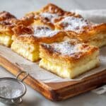 Greek Bougatsa: Crunchy Custard-Filled Phyllo Pastries Recipe