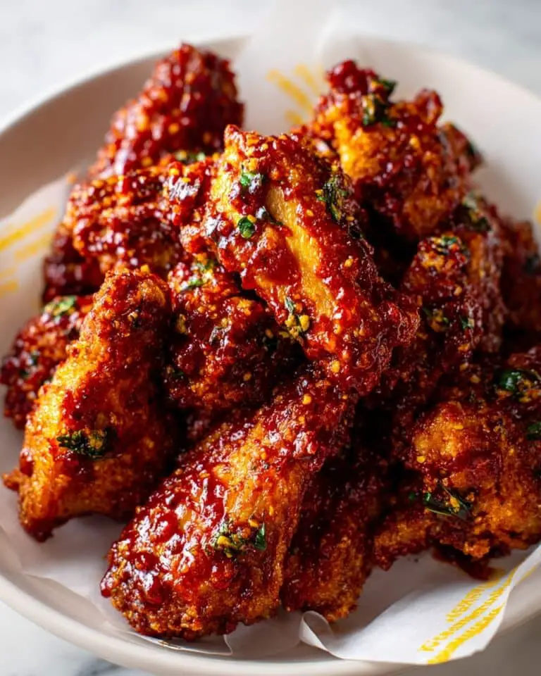 Crispy Hot Honey Garlic Chicken Bites Recipe