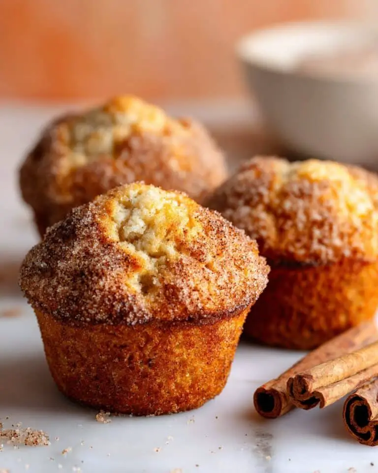 Cinnamon Sugar Donut Muffins Recipe