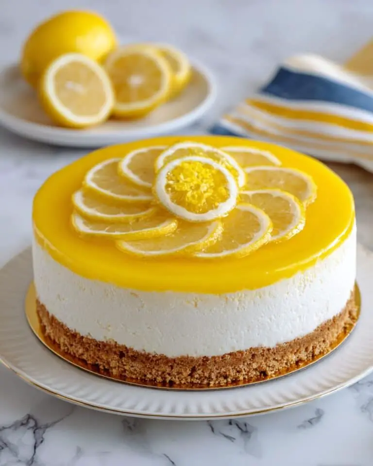 No-Bake Lemon Cheesecake: The Refreshing Zesty Dessert Recipe