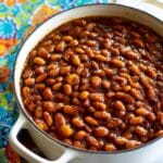 Hearty Baked Beans with Barbecue and Molasses Recipe
