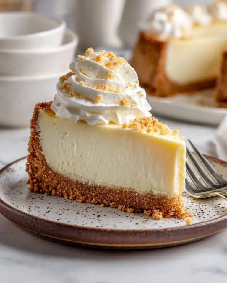 Eggnog Cheesecake with Gingersnap Crust and Eggnog Whipped Cream Recipe