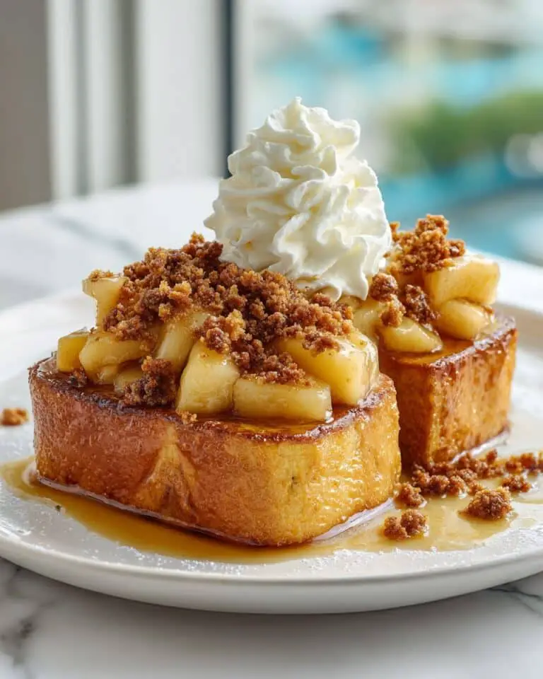 Apple Crumble French Toast Recipe