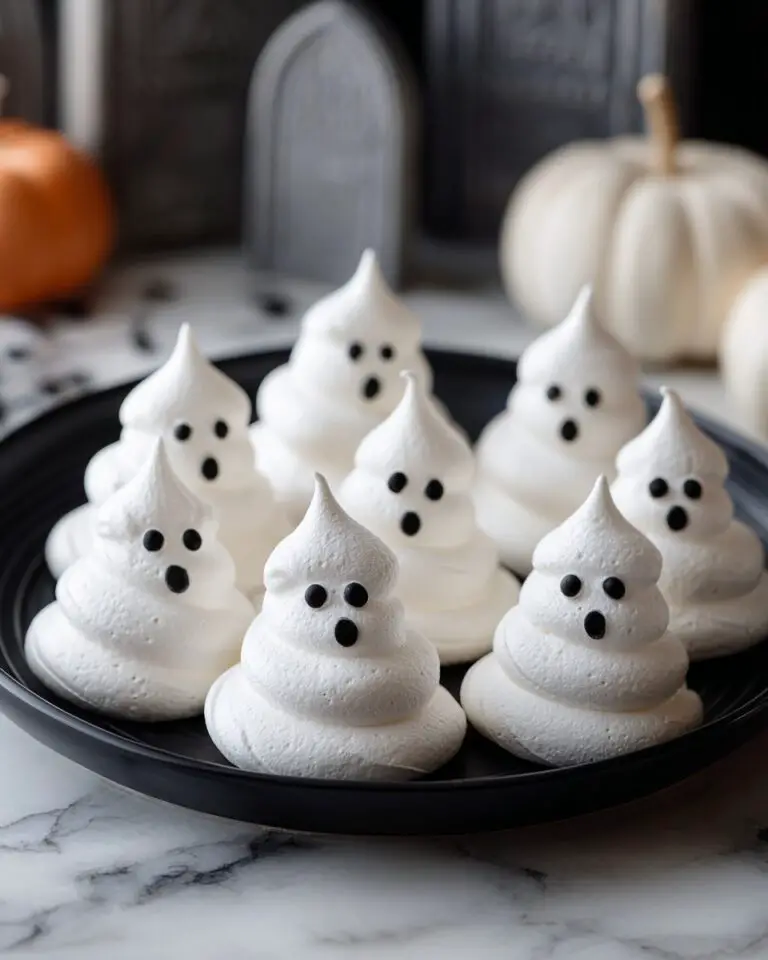 Ghost Meringue Cookies Recipe