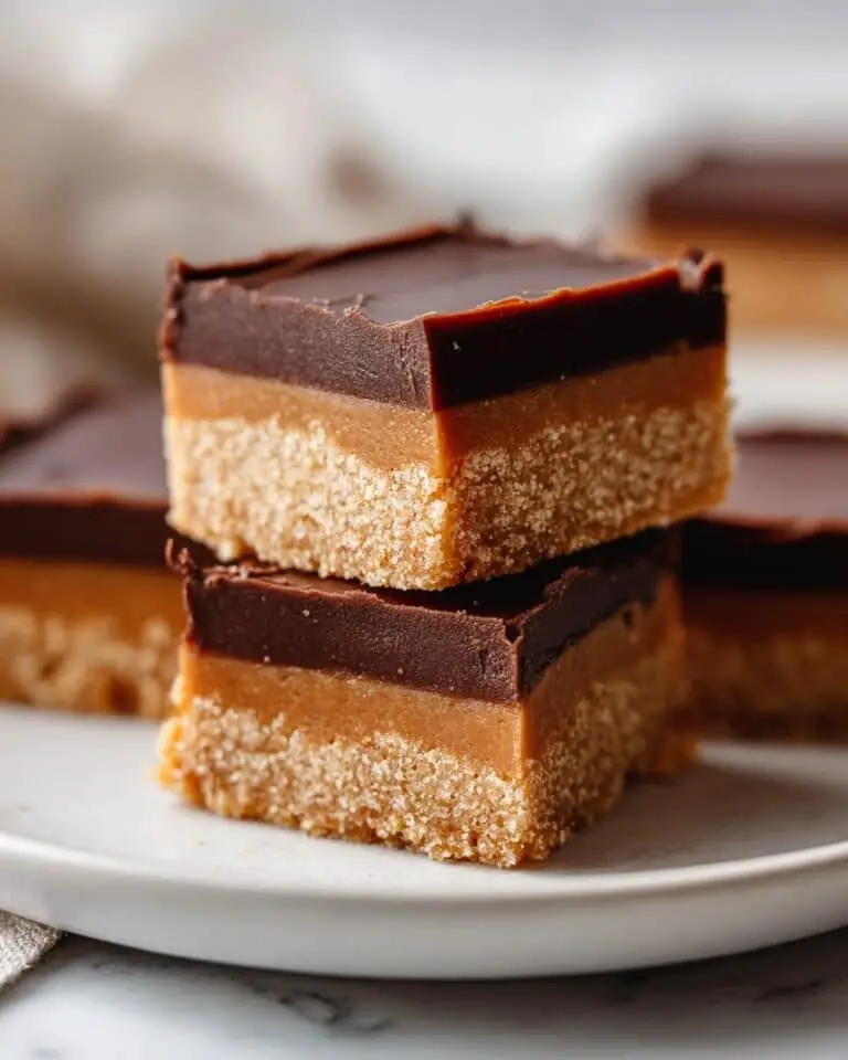 No Bake Chocolate Peanut Butter Bars Recipe