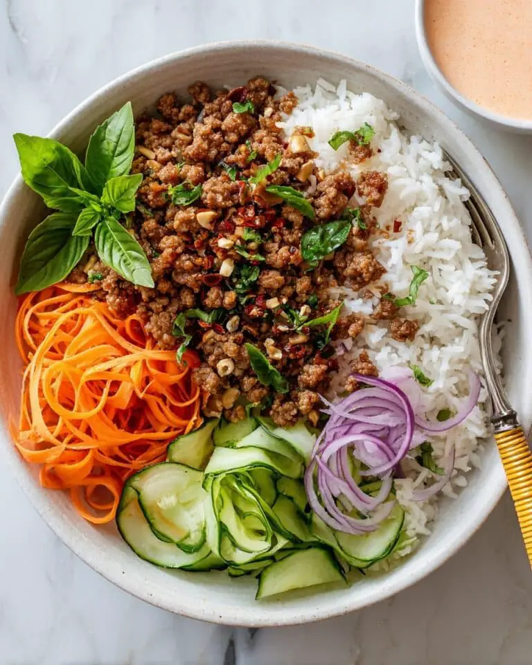 Chicken Banh Mi Bowls with Pickled Veggies Recipe