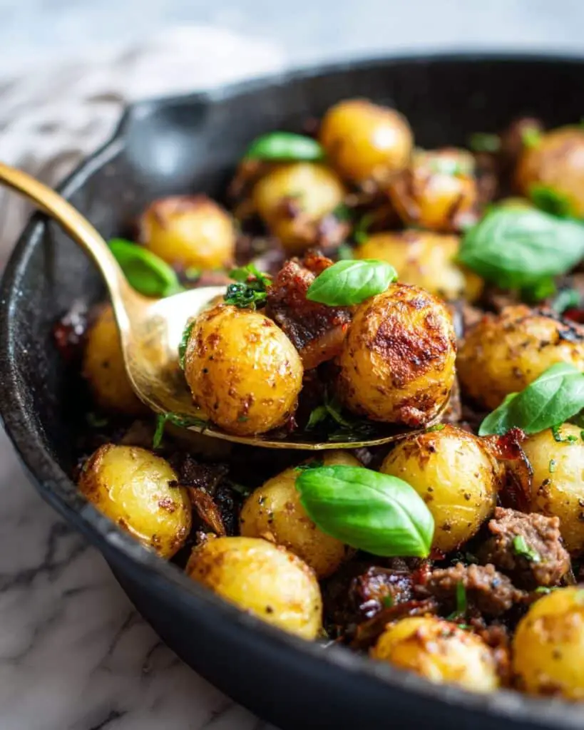 Garlic Butter Steak and Potatoes Recipe