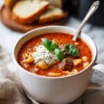 Easy Creamy Lasagna Soup Recipe