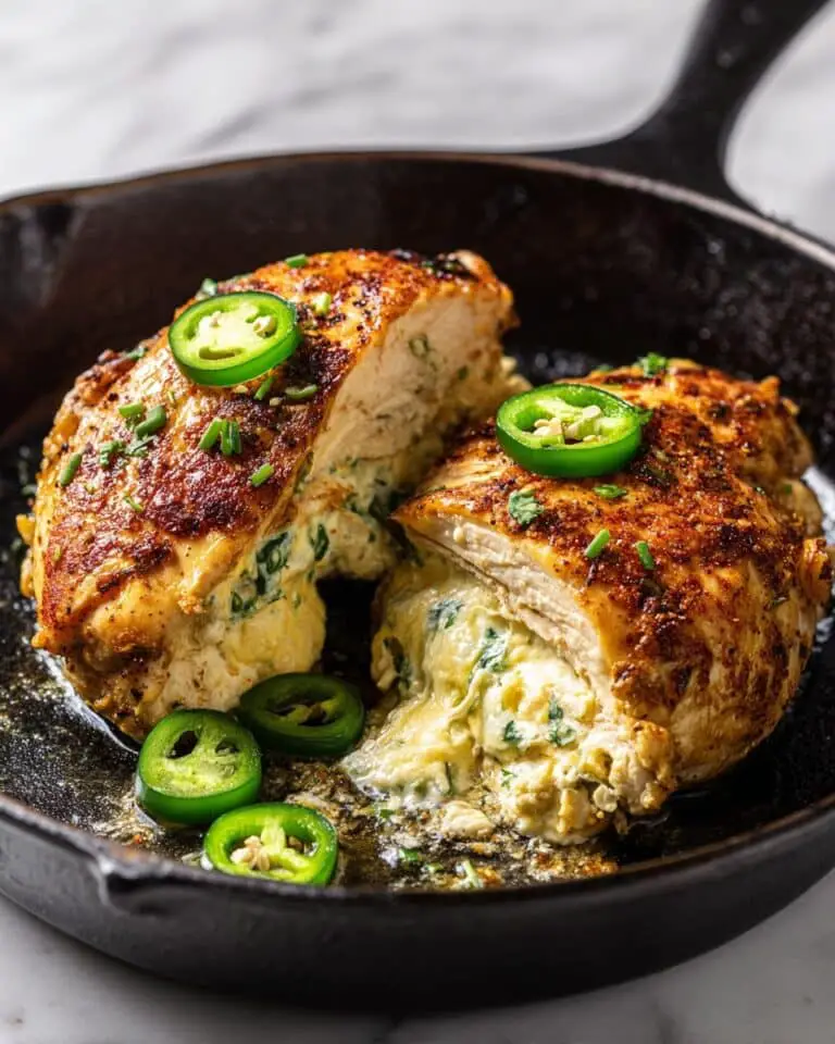 Jalapeño Popper Stuffed Chicken Recipe