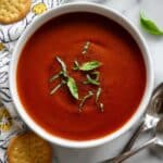Creamy Homemade Tomato Soup Recipe