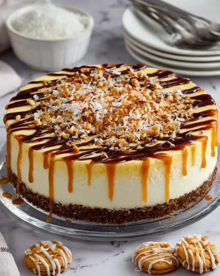 Samoa Cheesecake Recipe