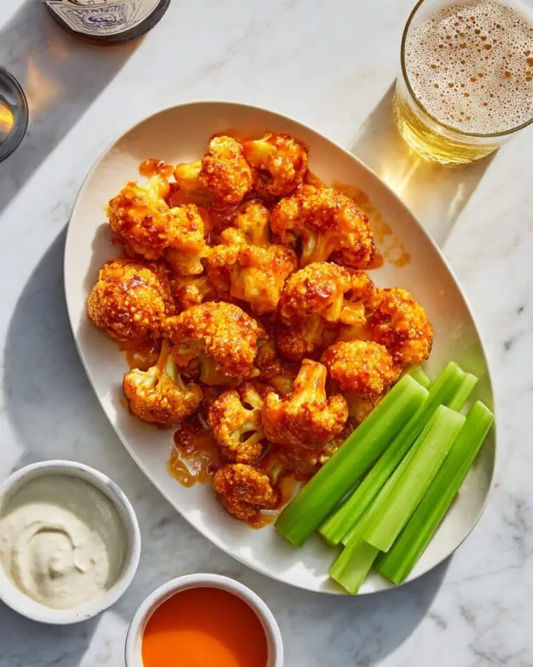 Air Fryer Buffalo Cauliflower Bites Recipe