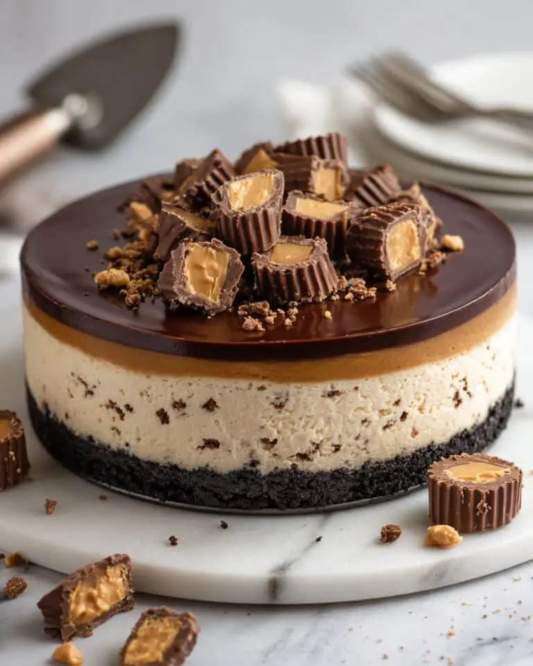 Reese’s Peanut Butter Cup Cheesecake Recipe