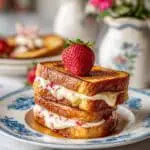 Cream Cheese Strawberry Stuffed French Toast Recipe
