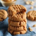 Old-Fashioned Peanut Butter Cookies Recipe