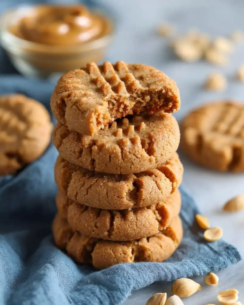 Old-Fashioned Peanut Butter Cookies Recipe
