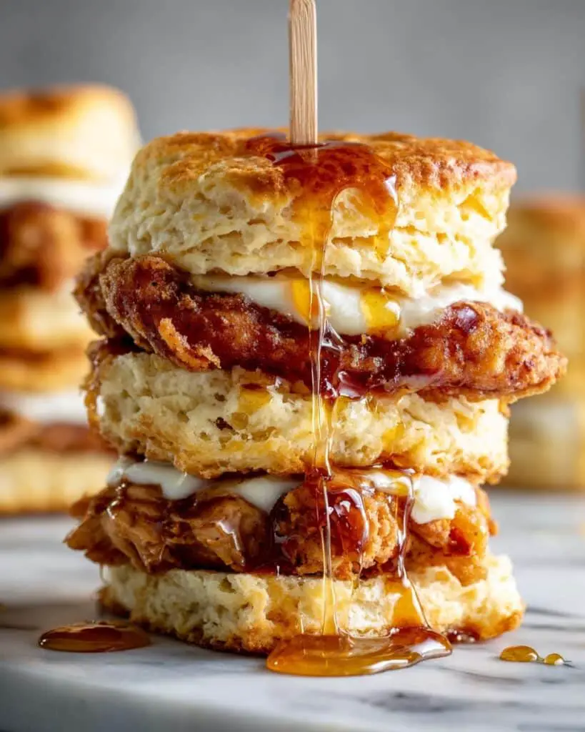 Honey Butter Chicken Biscuits Recipe