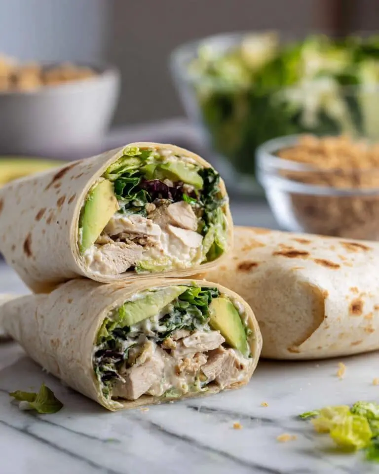 Chicken Caesar Wrap Recipe