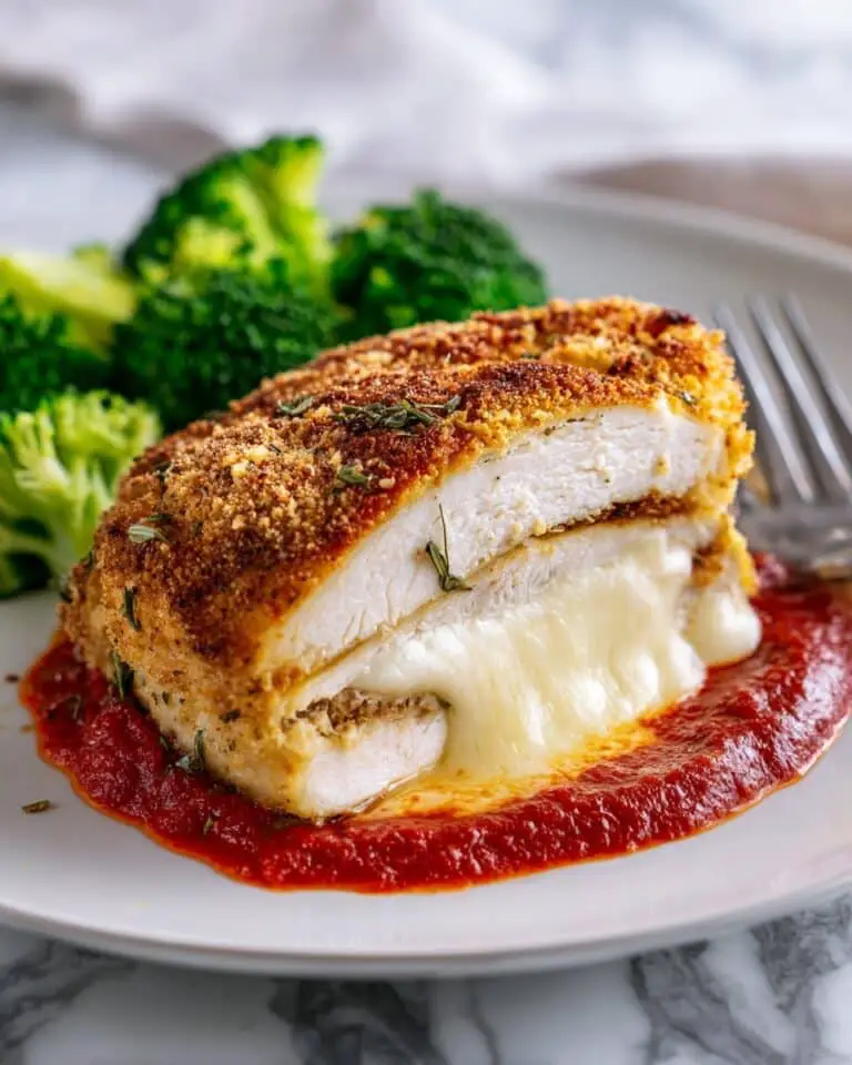 Mozzarella Stuffed Chicken Breast Recipe