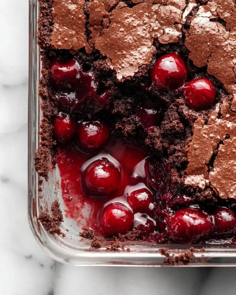 Chocolate Cherry Dump Cake Recipe