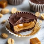 Salted Peanut Caramel Clusters Recipe